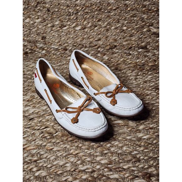 MARC JOSEPH NEW YORK Cypress Hill Womens 6.5 Leather White Golf Shoes MSRP $165 - Picture 4 of 13